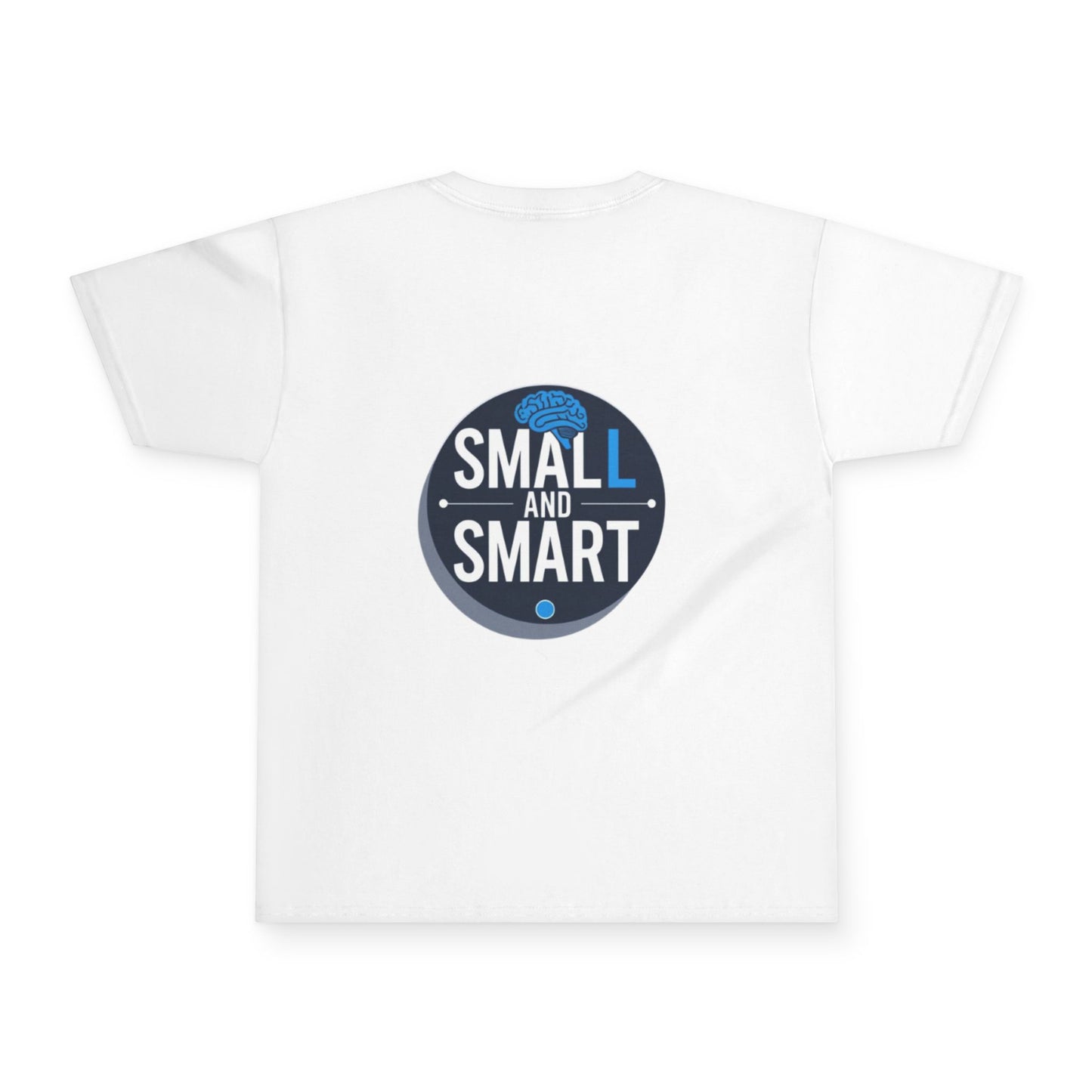 Small and Smart Youth Tee - Fun Cotton T-Shirt for Kids